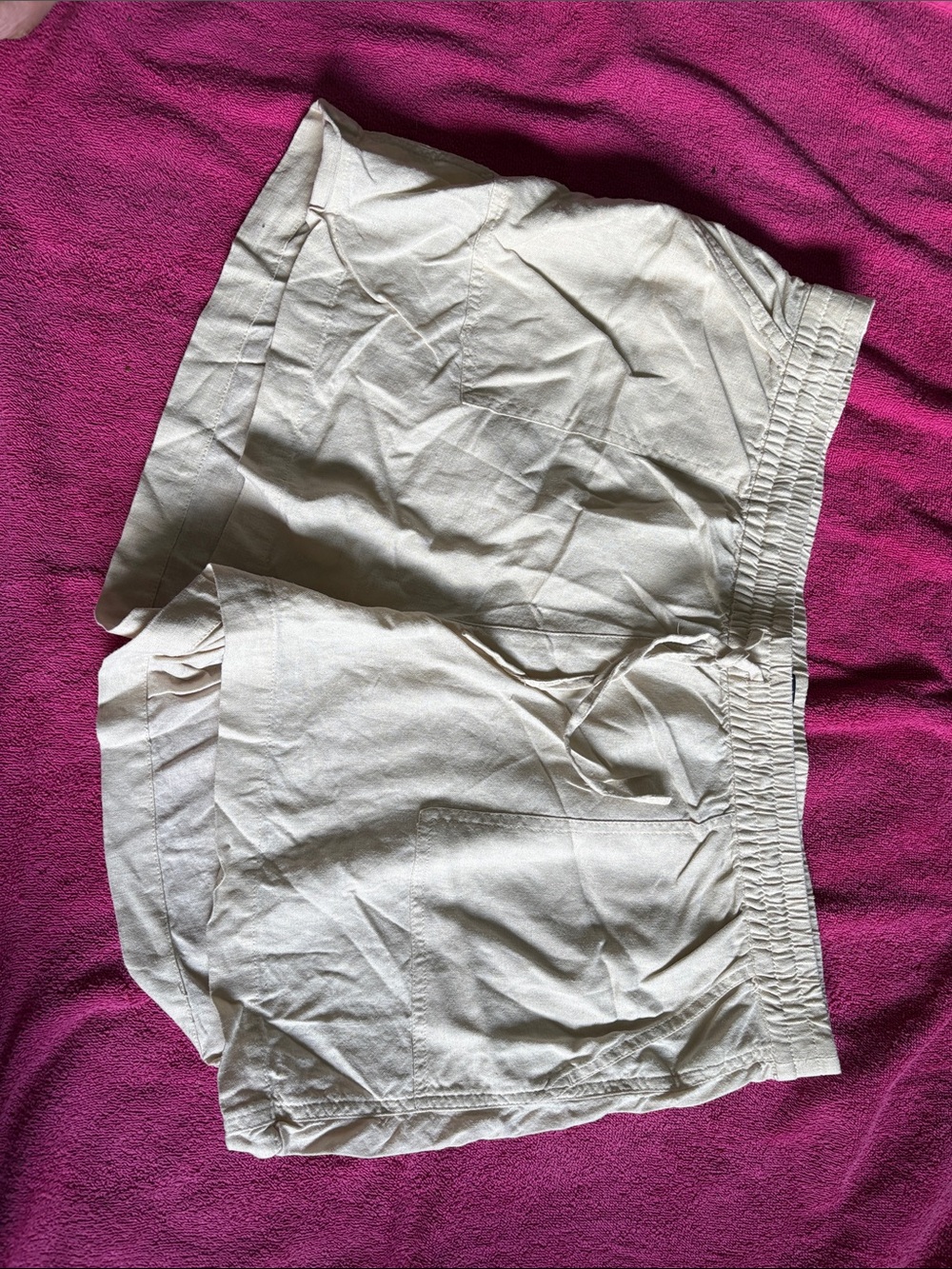 J. Crew Linen Drawstring Waist Shorts